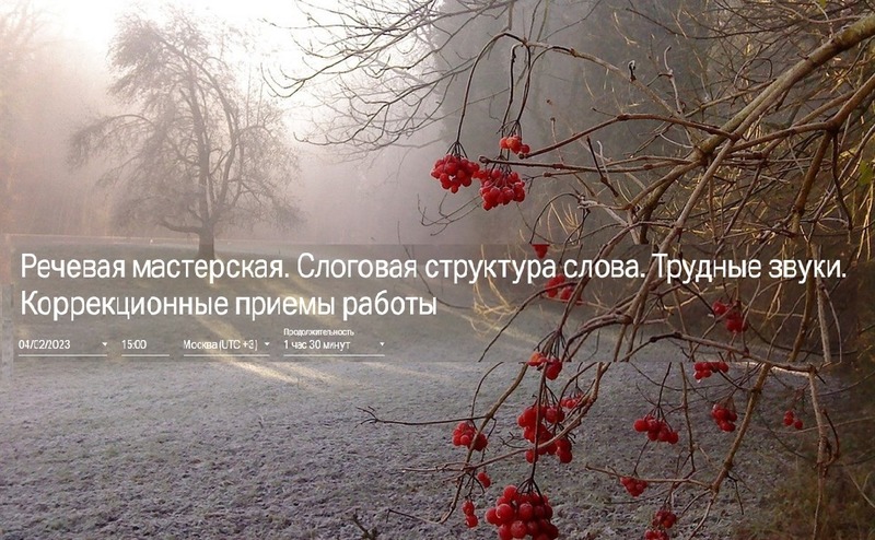 Речевая мастерская. Слоговая структура слова. Трудные звуки. Коррекционные приемы работы